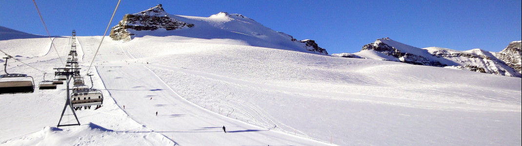 Perfekte Pisten am Theodulgletscher