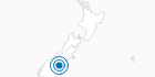 Ski Resort Awakino Ski Area in Mid Canterbury: Position on map
