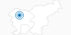 Ski Resort Soriška Planina in the Gorenjska region: Position on map
