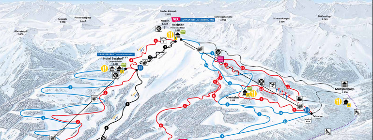 Trail Map Riesneralm