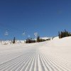 Enjoy perfectly groomed slopes.