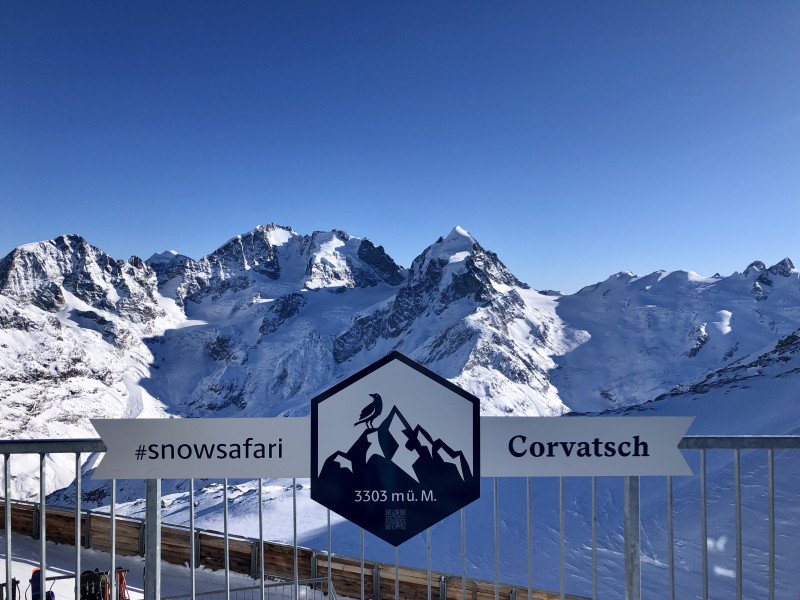 The Hahnensee slope is part of the Snowsafari.