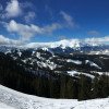 View from the top of the Plunge Lift towards Telluride's breathtaking mountain scenery.