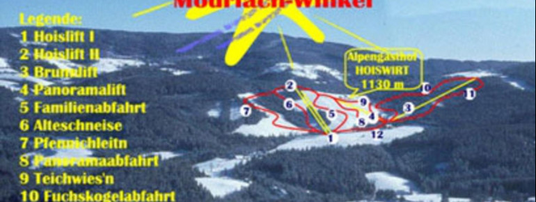 Pistenplan Modriach-Winkel