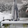 Hier liegt ausreichend Schnee- Winter in der Rhön.