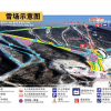 Pistenplan des Bereichs Sun Mountain im Skigebiet Yabuli
