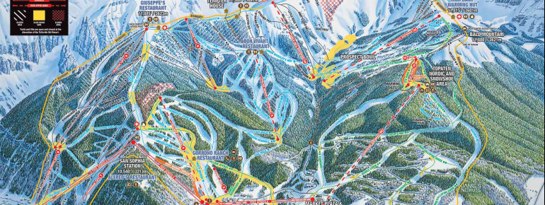 Pistenplan Telluride