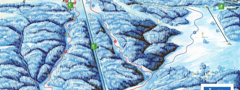 Pistenplan Sachty - Vysoke nad Jizerou