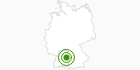 Langlaufgebiet Loipenzentrum Hornberg / Kaltes Feld Schwäbische Alb: Position auf der Karte