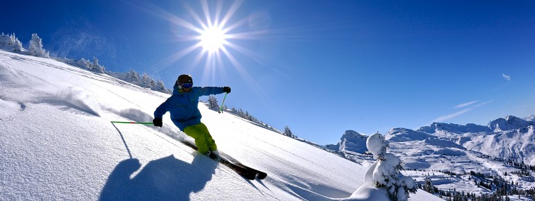 Freeriden in Châtel